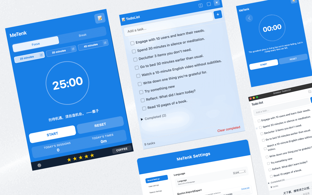 Focus Reminder Purple